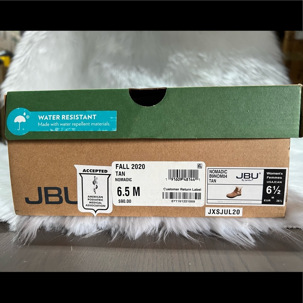 New JBU by Jambu Women's Nomadic-Water Resistant Ankle Boot - Picture 14 of 16